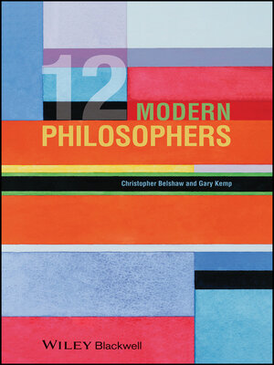 cover image of 12 Modern Philosophers